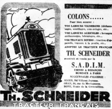 Tracteur Th. Schneider à Besançon